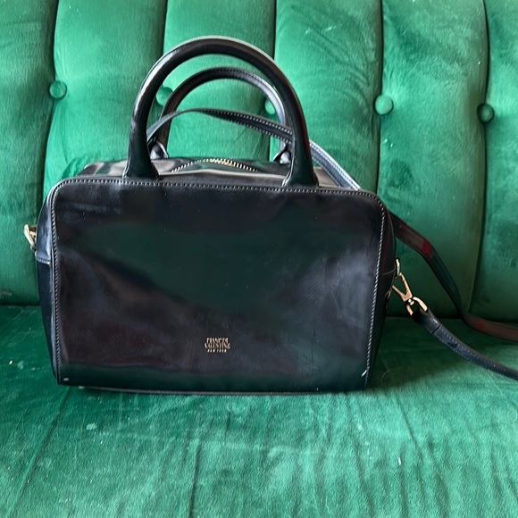 Frances Valentine handbag. Size medium in patent black - Picture 4 of 9